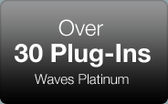 Waves Platinum Nativeには、38種類ものプラグインが含まれます。